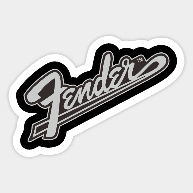 Fender Sticker by FreedoomStudio